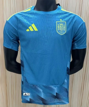 2026 Spain blue GK player version S-XXL
